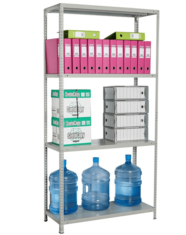 Стеллаж MS Standart 2000х1000х500 4 полки купить в Казани