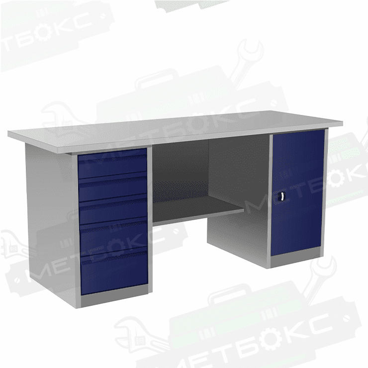 Верстак с тумбой и драйвером ВП-4Т/1,6 купить в Казани