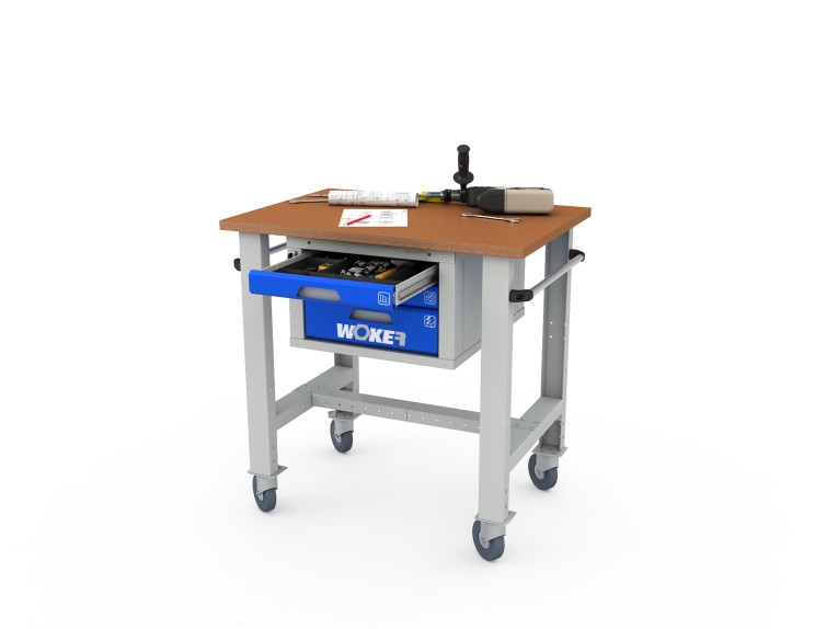 Стол рабочий мобильный WOKER PRO 03.1000 купить в Казани