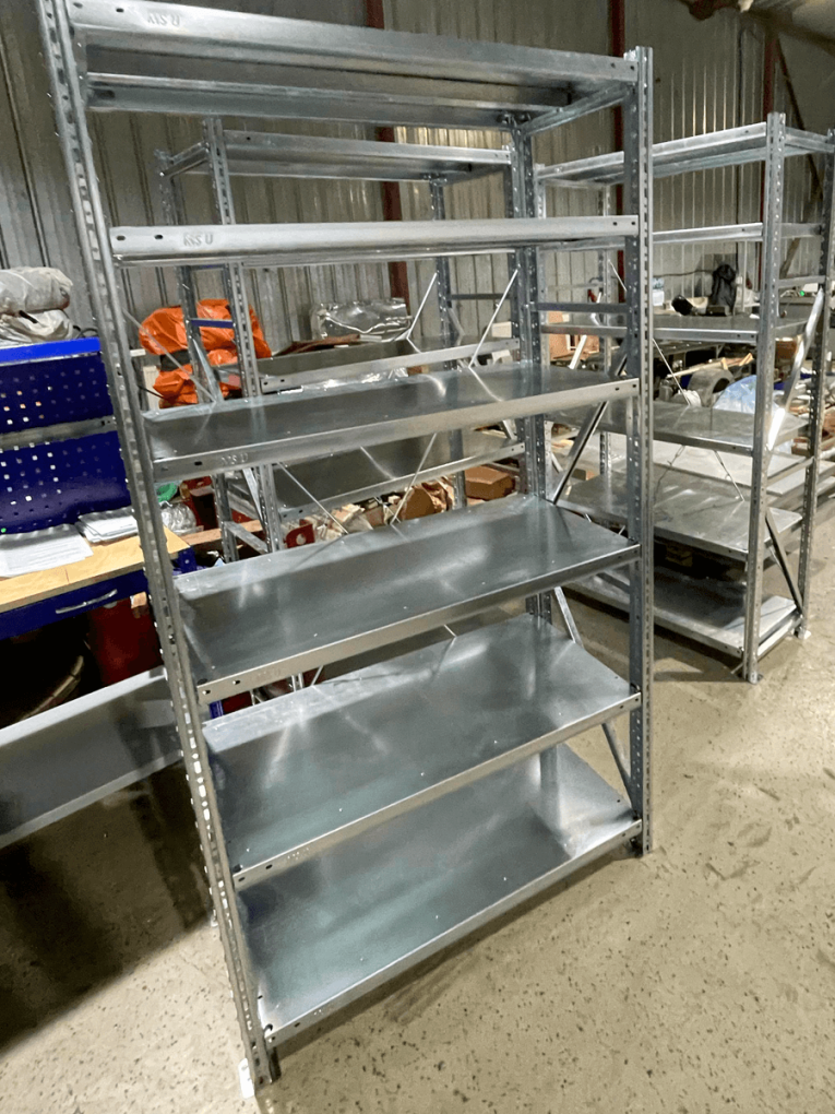 Стеллаж MS U 2000x700x400 5 полок (200 кг, перф) купить в Казани Стеллаж MS U 2000x700x400 5 полок (200 кг, перф) купить в Казани