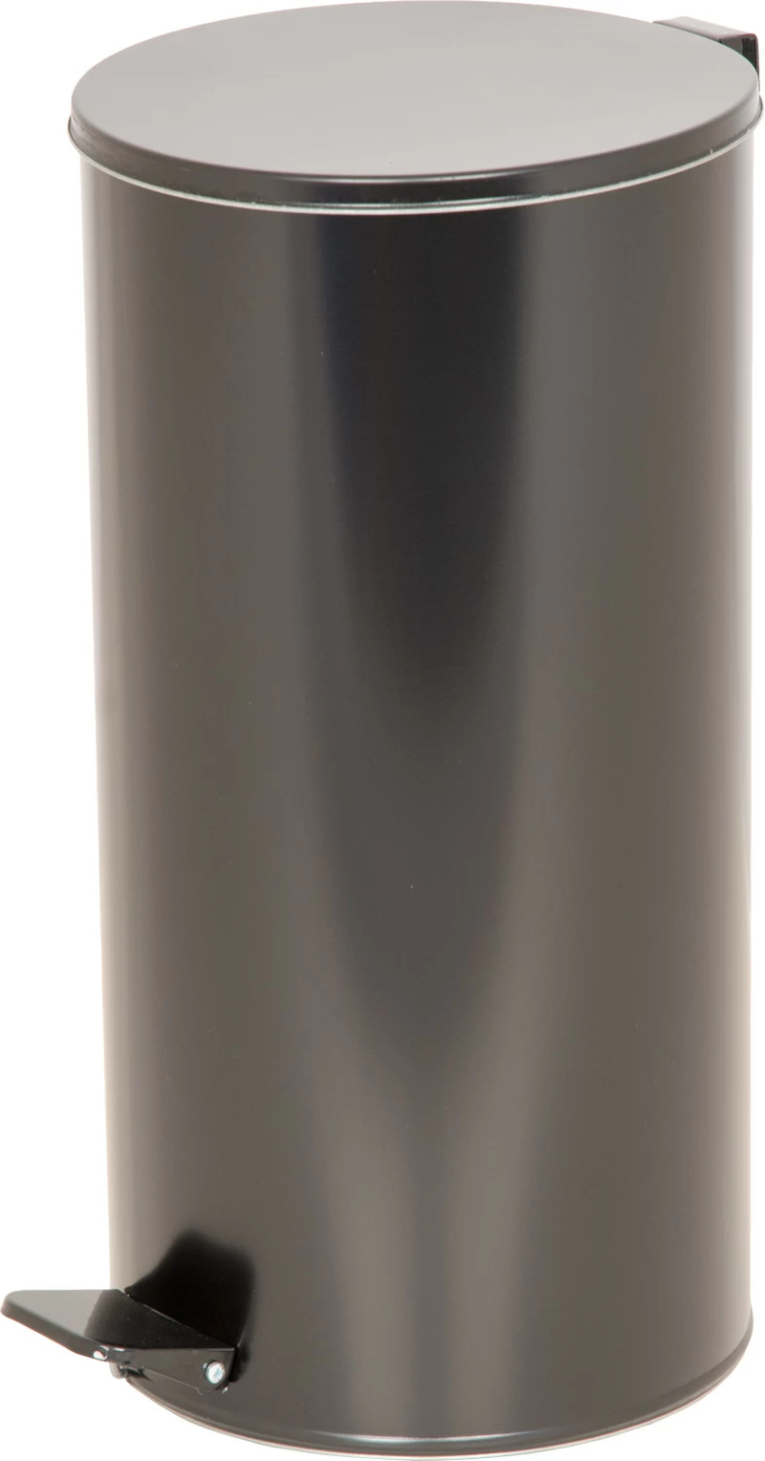 Урна с педалью черный 40 литров купить в Казани