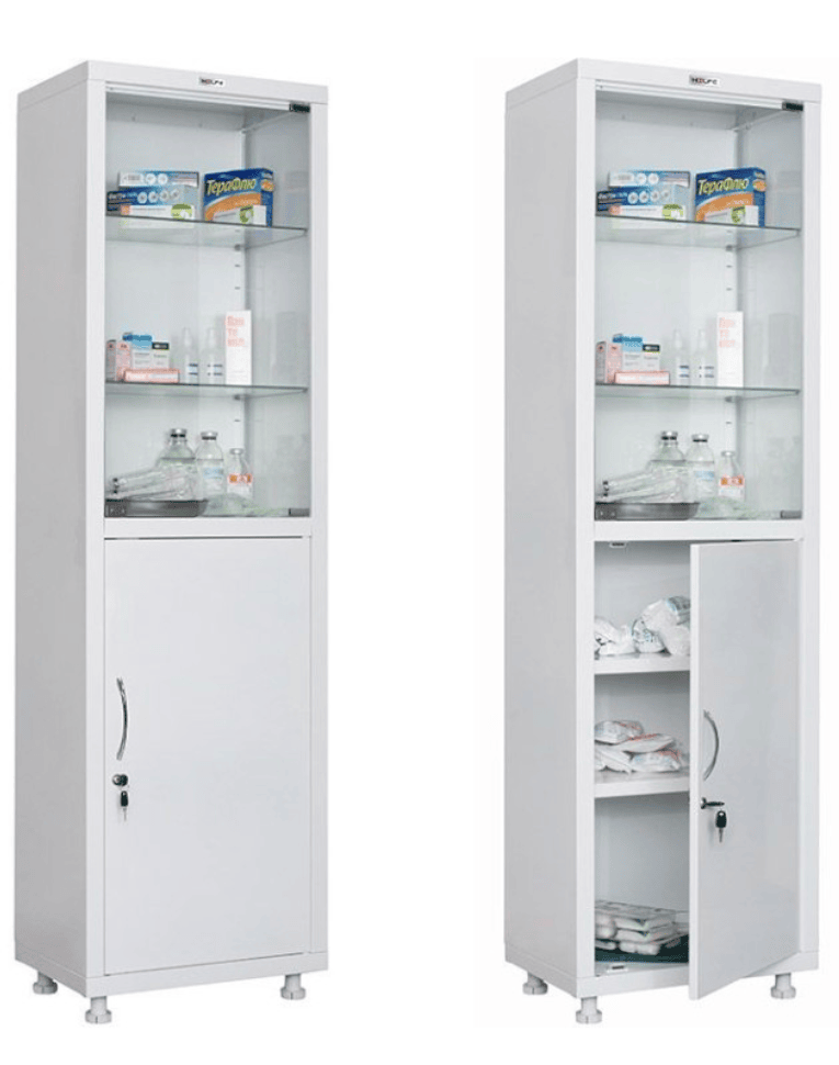 Медицинский шкаф HILFE МД 1 1657/SG купить в Казани Медицинский шкаф HILFE МД 1 1657/SG купить в Казани