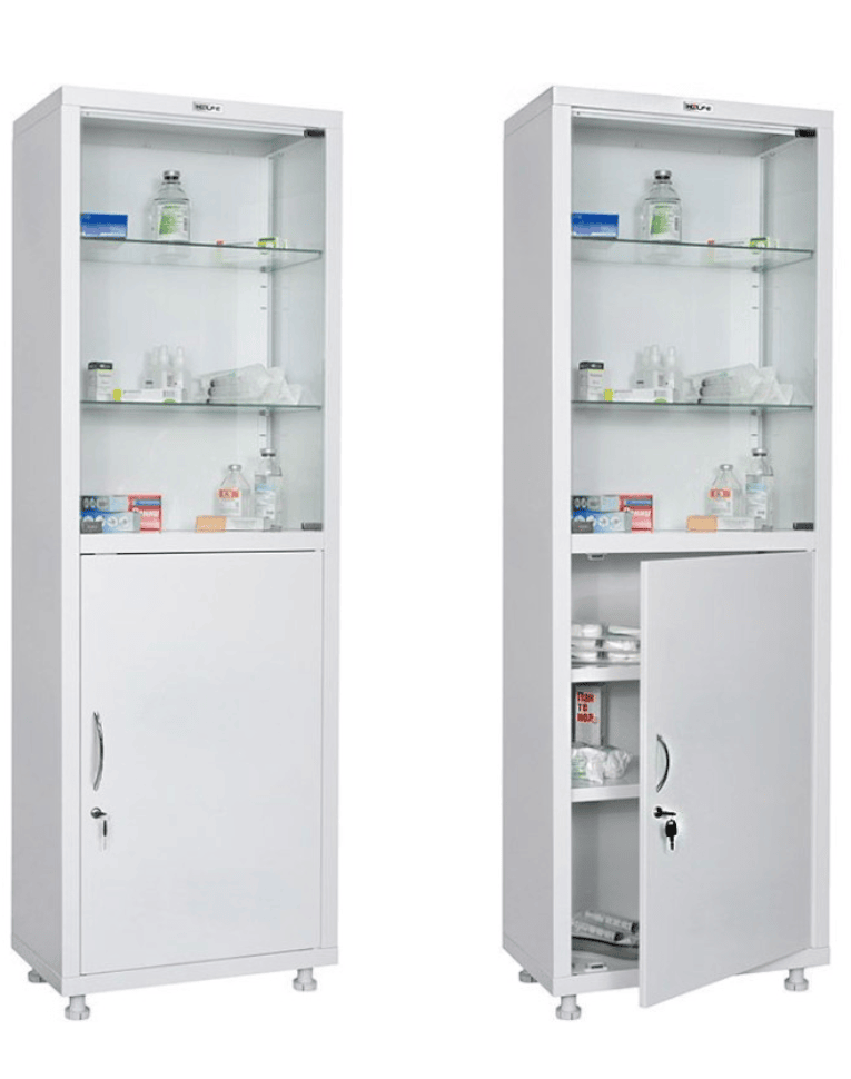 Медицинский шкаф HILFE МД 1 1760/SG купить в Казани