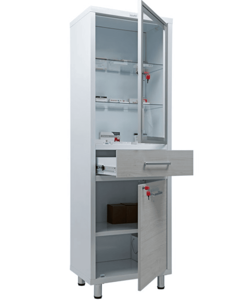 Медицинский шкаф HILFE МД 1 ШМ-SSD купить в Казани
