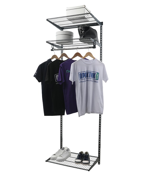 Гардеробная система Практик Home Basic G60 графит купить в Казани