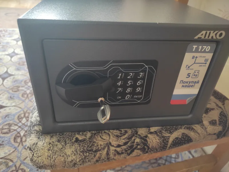 Мебельный сейф Aiko Т-170 EL купить в Казани