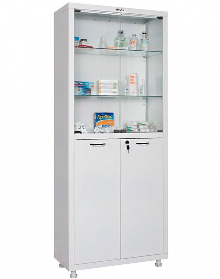 Медицинский шкаф HILFE МД 2 1670/SG купить в Казани