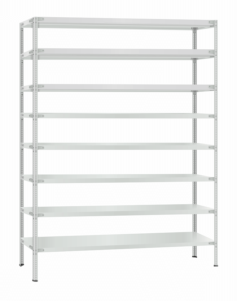 Стеллаж металлический Титан МС-900 1800x1000x600 8 полок купить в Казани Стеллаж металлический Титан МС-900 1800x1000x600 8 полок купить в Казани