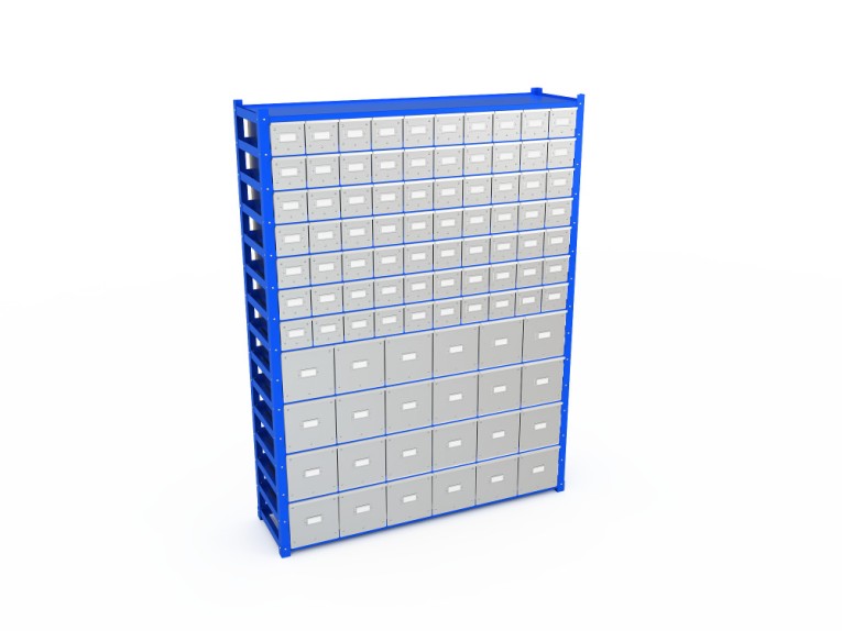 Система хранения с выдвижными ящиками BOXES M 2000.1500.400.M70B24 купить в Казани Система хранения с выдвижными ящиками BOXES M 2000.1500.400.M70B24 купить в Казани