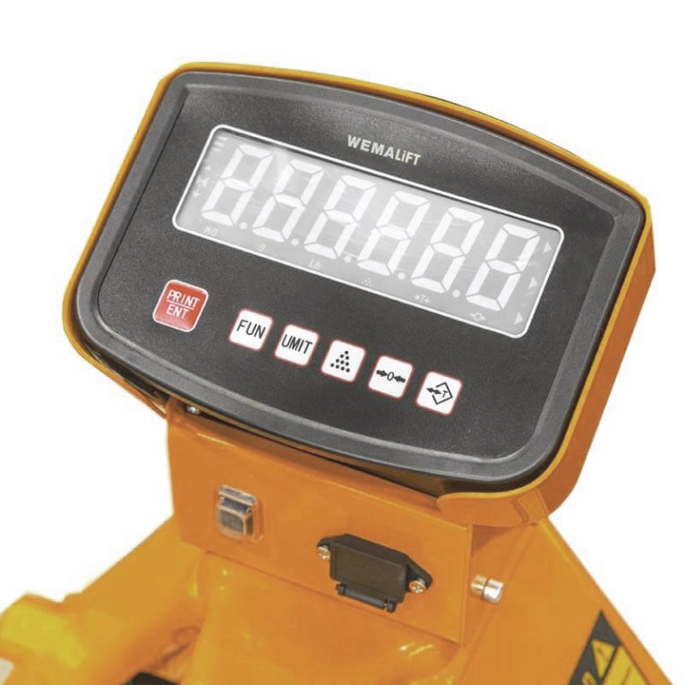 Гидравлическая рохля с весами BFC-SC-II (3000 кг; 1150х570 мм; PDP) WEMALIFT купить в Казани