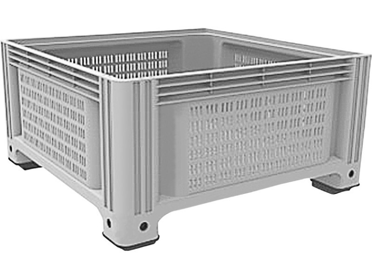 D-Box 1130 P 1130x1130x580 мм перфорированный серый на ножках купить в Казани