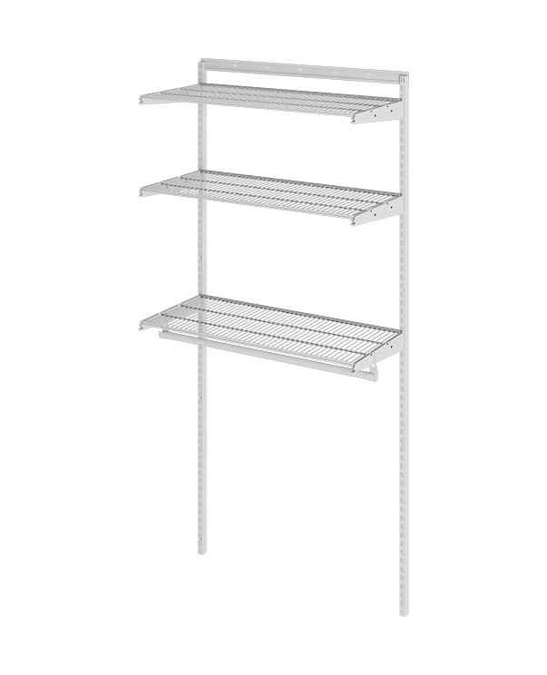 Гардеробная система Практик Home Basic G90 белая купить в Казани Гардеробная система Практик Home Basic G90 белая купить в Казани