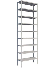 Стеллаж MS Hard 2350х1000х400 9 полок Стеллаж MS Hard 2350х1000х400 9 полок