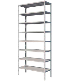 Стеллаж MS Standart 1600х700х400 8 полок Стеллаж MS Standart 1600х700х400 8 полок