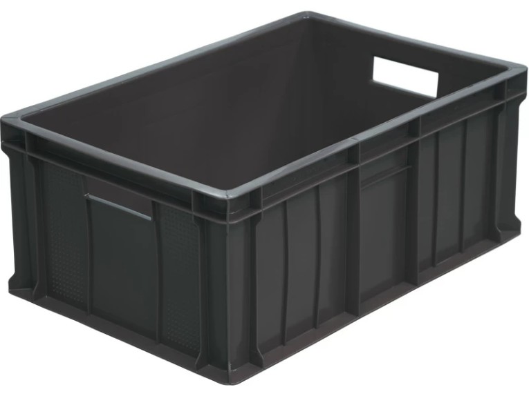 Ящик 600х400х250 сплошной чёрный купить в Казани Ящик 600х400х250 сплошной чёрный купить в Казани