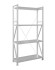 Стеллаж MS U 3000x700x800 4 полки (400 кг, перф) купить в Казани