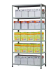 Стеллаж MS Strong 2550х1200х500 6 полок купить в Казани