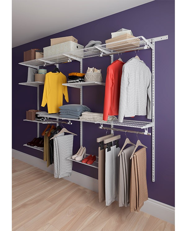 Гардеробная система Практик Home Max G240 белая купить в Казани