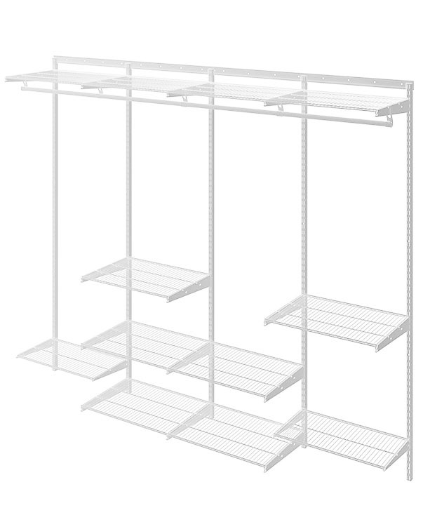 Гардеробная система Практик Home Max G240 белая купить в Казани