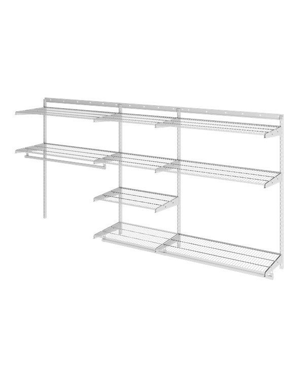 Гардеробная система Практик Home Optima G240 белая купить в Казани