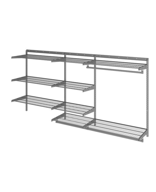 Гардеробная система Практик Home Optima G240 графит купить в Казани