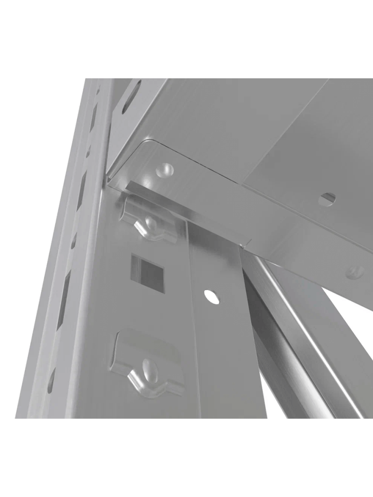 Стеллаж MS U 2500x1000x800 4 полки (300 кг, металл) купить в Казани Стеллаж MS U 2500x1000x800 4 полки (300 кг, металл) купить в Казани