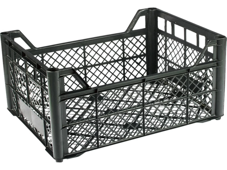 Ящик 400х300х185 сетка ромб чёрный купить в Казани