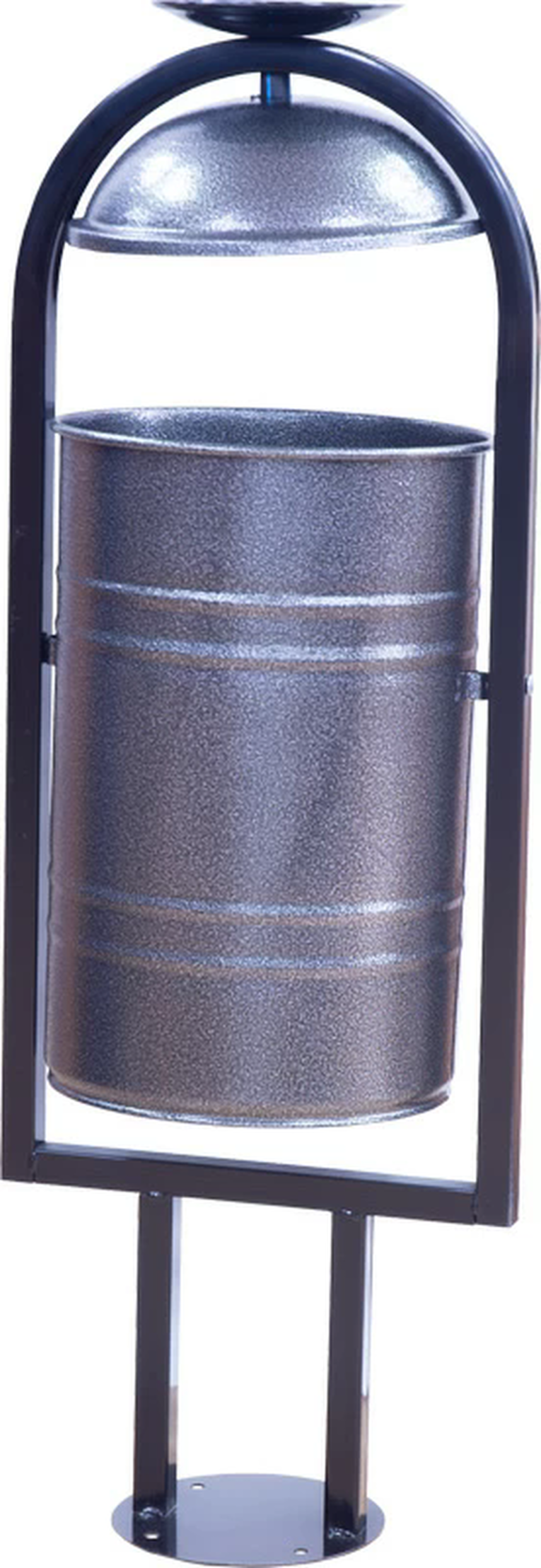 Урна металлическая с пепельницей 1050х370х300 мм серый антик купить в Казани Урна металлическая с пепельницей 1050х370х300 мм серый антик купить в Казани