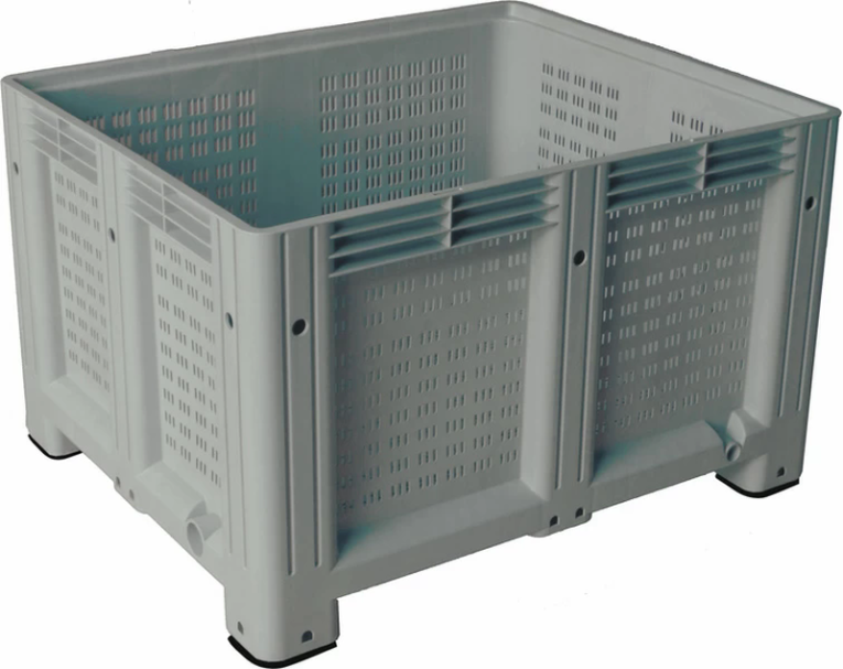 Big Box 1200x1000x580 мм перфорированный на ножках серый купить в Казани