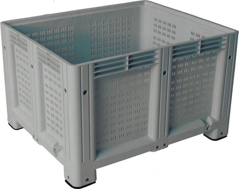 Big Box 1200x1000x580 мм перфорированный на ножках серый купить в Казани