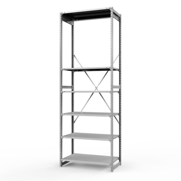 Стеллаж металлический ТСУ Универсал, 3000х1060х500 мм.Штанги: 1шт. Полки: металл 6 шт. купить в Казани
