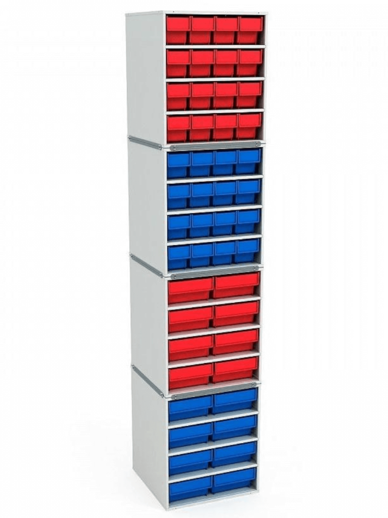 Стационарная кассетница ДиКом (на 4 яруса) купить в Казани Стационарная кассетница ДиКом (на 4 яруса) купить в Казани