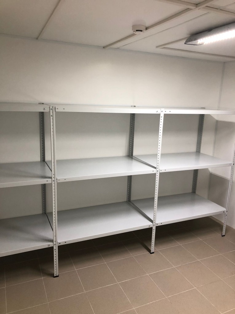 Стеллаж металлический Титан МС-500 1500х1000х500 3 полки купить в Казани