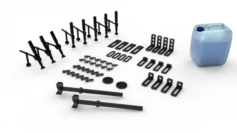 Набор оснастки для сварочного стола №2: Базовый (49 предметов) купить в Казани