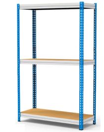 Стеллаж металлический МКФ 3000х1820х910 3 полки Стеллаж металлический МКФ 3000х1820х910 3 полки