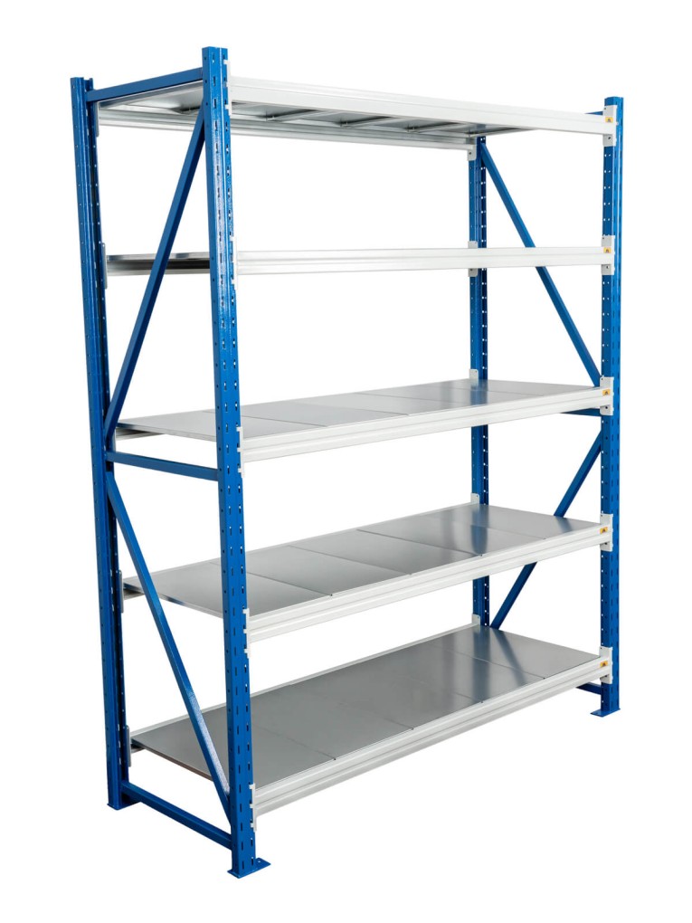 Стеллаж стационарный БиКом СТ-4 250x150x80 5 полок купить в Казани