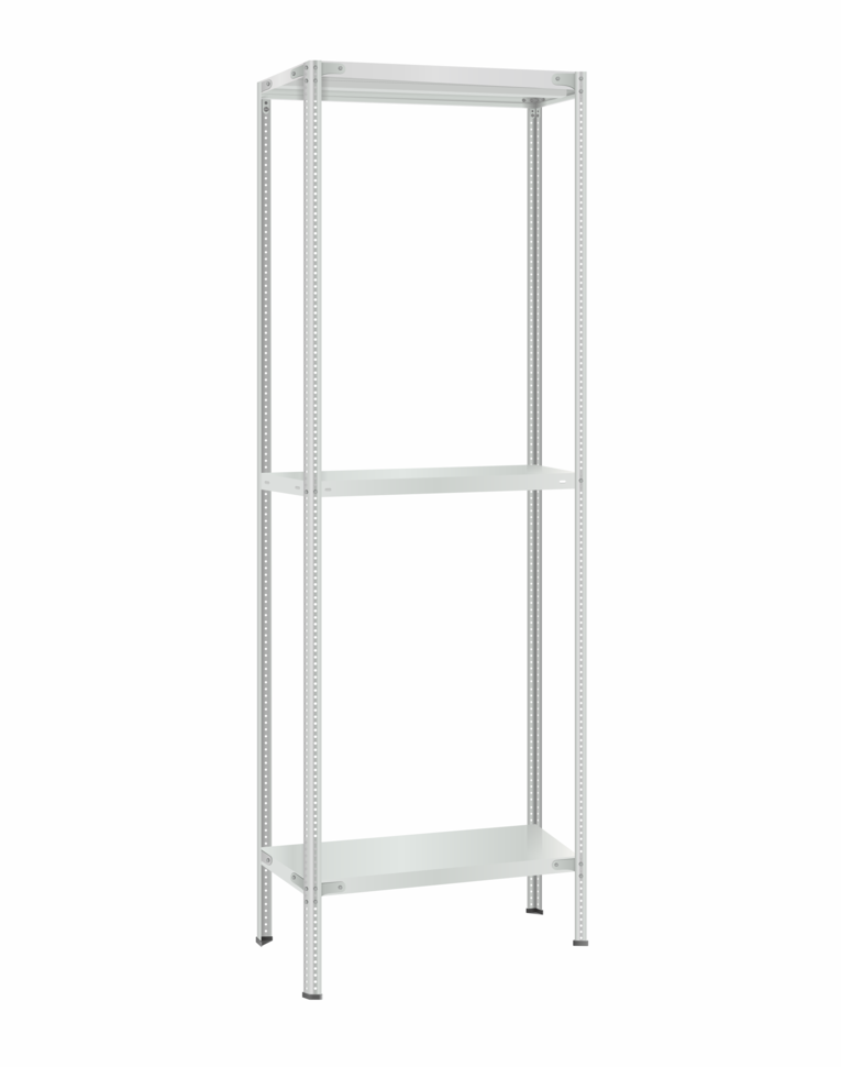 Стеллаж металлический Титан МС-500 2300х700х500 3 полки купить в Казани