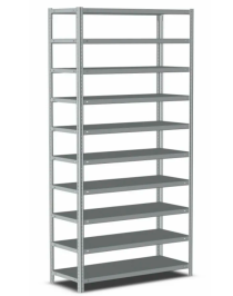Стеллаж металлический Титан МС-500 1500х1000х500 10 полок
