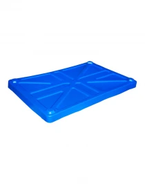Крышка для BoxPallet 1225х825х80 мм синий