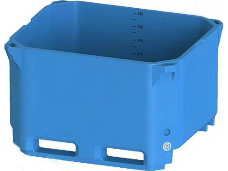 Контейнер 600л. изотермический, без крышки цв. синий купить в Казани Контейнер 600л. изотермический, без крышки цв. синий купить в Казани