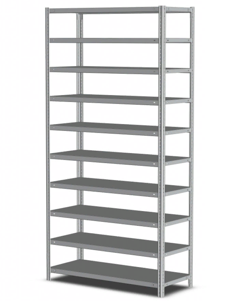 Стеллаж MS Standart 2550х1000х500 10 полок купить в Казани Стеллаж MS Standart 2550х1000х500 10 полок купить в Казани