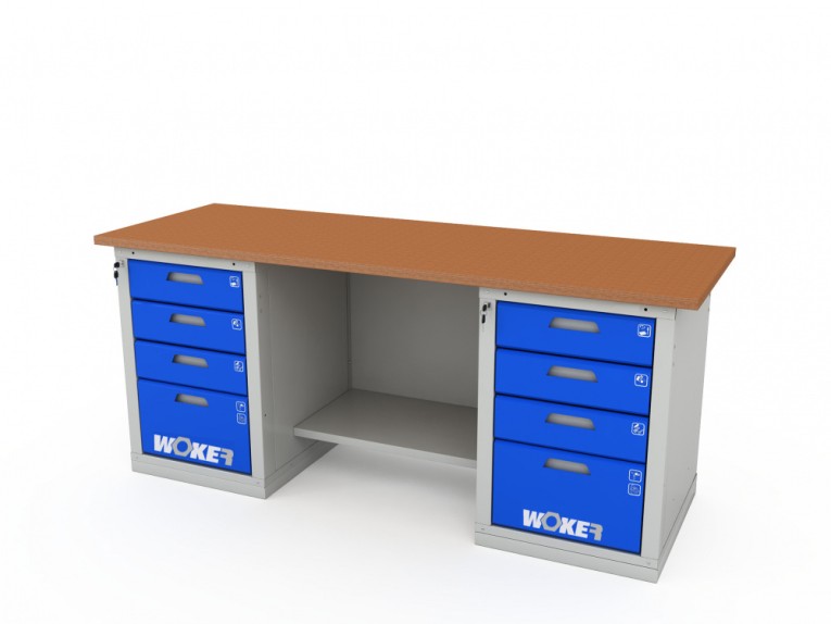 Верстак двухтумбовый WOKER PRO 2404.2000 купить в Казани