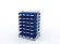Стеллаж для пластиковых лотков SORTEX двухсторонний 1500x1000x800.03 купить в Казани