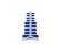 Стеллаж для пластиковых лотков SORTEX двухсторонний 1500x1000x800.05 купить в Казани