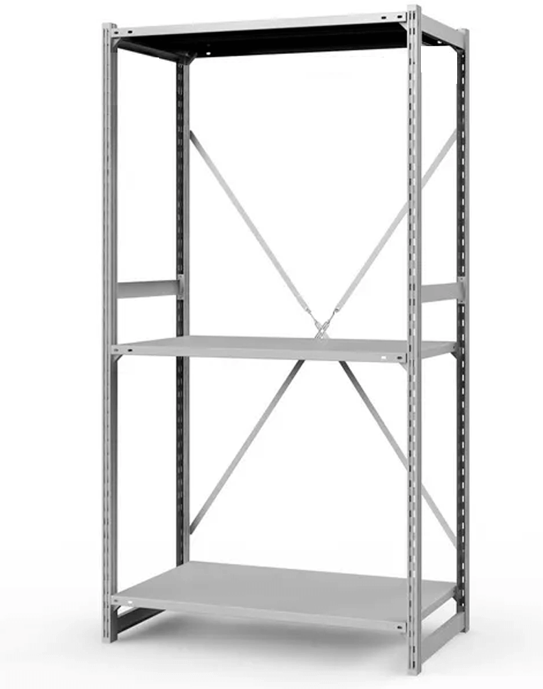 Стеллаж ТСУ 3500x700x800 3 полки (150 кг, металл) купить в Казани