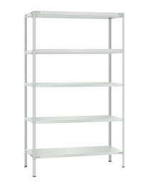 Стеллаж металлический Титан МС-500 2400х1200х500 5 полок Стеллаж металлический Титан МС-500 2400х1200х500 5 полок