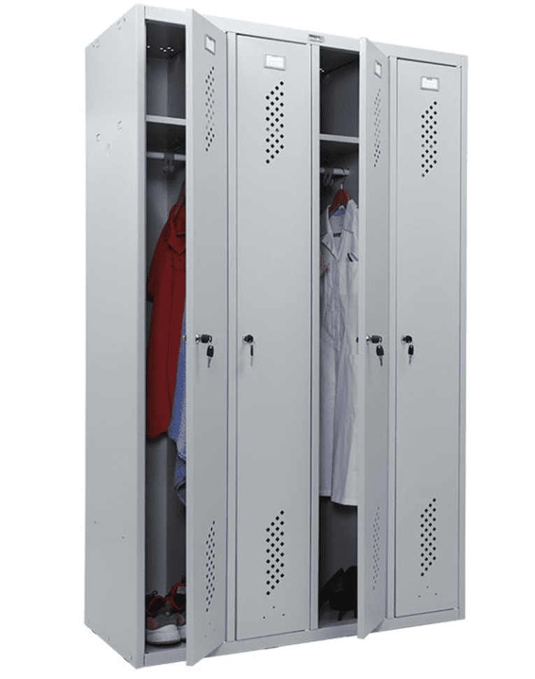 Шкаф для раздевалок Стандарт LS-41 купить в Казани