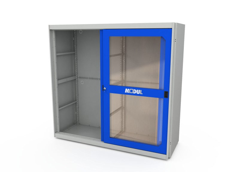 Корпус шкафа для инструментов MODUL XXL с дверями со смотровыми окнами купить в Казани
