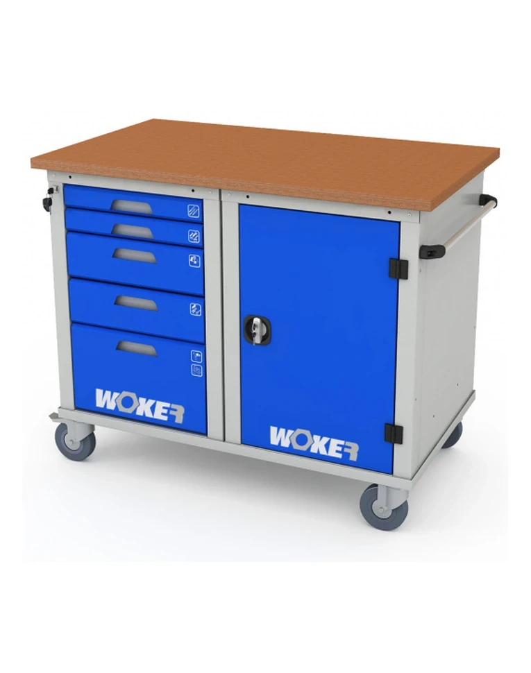 Верстак мобильный двухтумбовый WOKER PRO 2501.1200 купить в Казани Верстак мобильный двухтумбовый WOKER PRO 2501.1200 купить в Казани