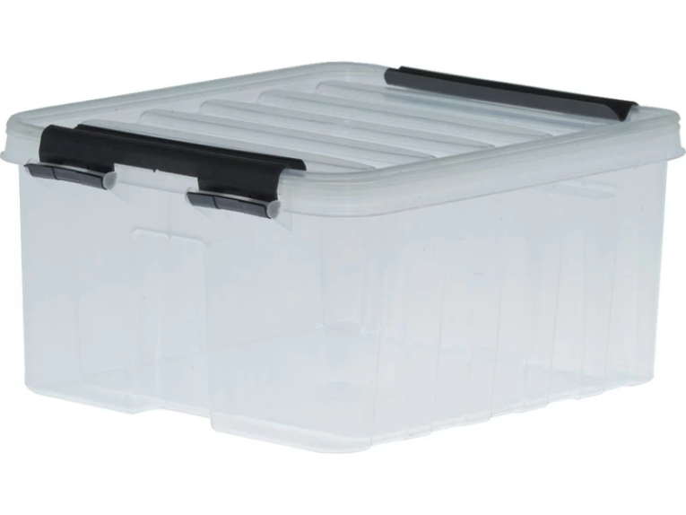 Контейнер Rox Box Original 2 (210х170х95 мм с крышкой и клипсами прозрачный) купить в Казани